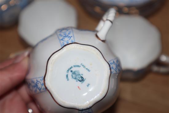 A Royal Crown Derby teaset